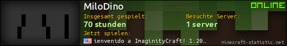 Benutzerleisten 560x90 für MiloDino