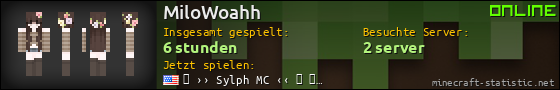 Benutzerleisten 560x90 für MiloWoahh