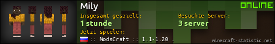 Benutzerleisten 560x90 für Mily