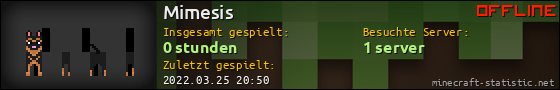 Benutzerleisten 560x90 für Mimesis