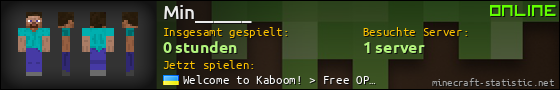 Benutzerleisten 560x90 für Min______