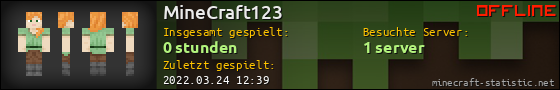 Benutzerleisten 560x90 für MineCraft123