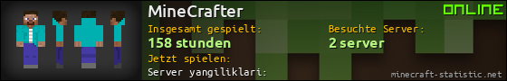 Benutzerleisten 560x90 für MineCrafter