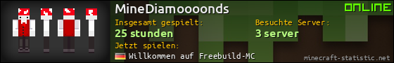 Benutzerleisten 560x90 für MineDiamoooonds