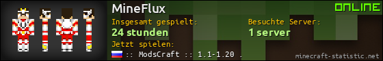 Benutzerleisten 560x90 für MineFlux