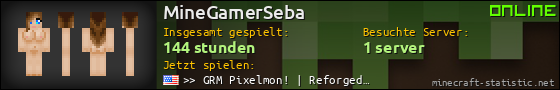 Benutzerleisten 560x90 für MineGamerSeba