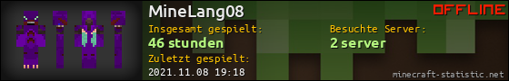 Benutzerleisten 560x90 für MineLang08