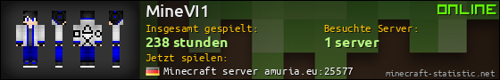 Benutzerleisten 560x90 für MineVI1