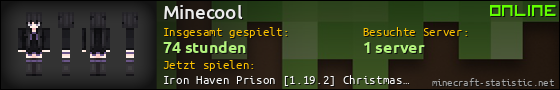 Benutzerleisten 560x90 für Minecool