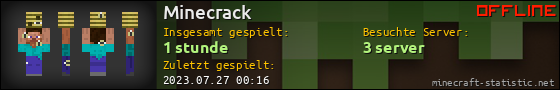 Benutzerleisten 560x90 für Minecrack