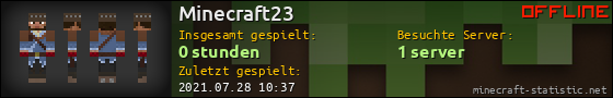 Benutzerleisten 560x90 für Minecraft23