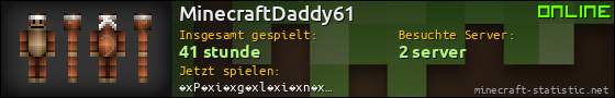 Benutzerleisten 560x90 für MinecraftDaddy61