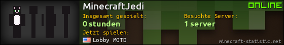 Benutzerleisten 560x90 für MinecraftJedi