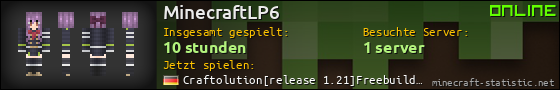 Benutzerleisten 560x90 für MinecraftLP6