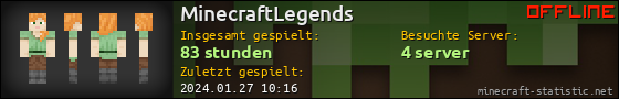 Benutzerleisten 560x90 für MinecraftLegends