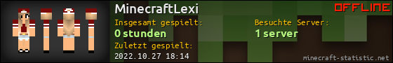 Benutzerleisten 560x90 für MinecraftLexi