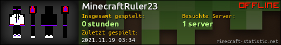 Benutzerleisten 560x90 für MinecraftRuler23