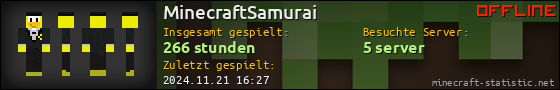 Benutzerleisten 560x90 für MinecraftSamurai