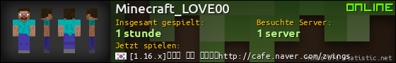 Benutzerleisten 560x90 für Minecraft_LOVE00