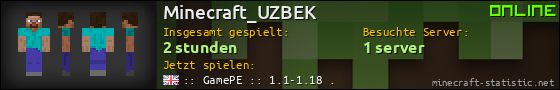 Benutzerleisten 560x90 für Minecraft_UZBEK