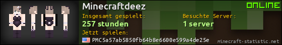 Benutzerleisten 560x90 für Minecraftdeez