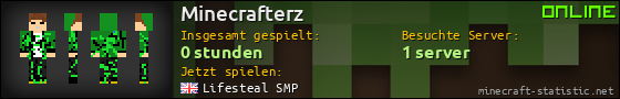 Benutzerleisten 560x90 für Minecrafterz