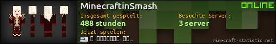 Benutzerleisten 560x90 für MinecraftinSmash