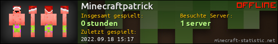 Benutzerleisten 560x90 für Minecraftpatrick