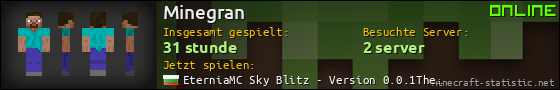 Benutzerleisten 560x90 für Minegran