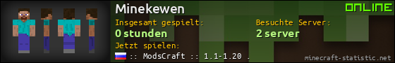 Benutzerleisten 560x90 für Minekewen