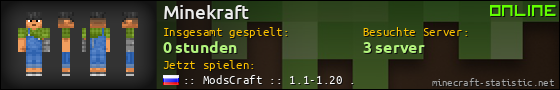 Benutzerleisten 560x90 für Minekraft