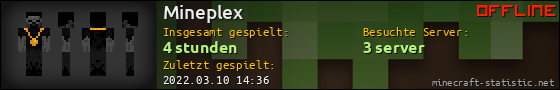 Benutzerleisten 560x90 für Mineplex