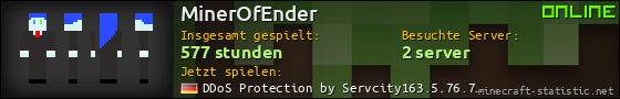 Benutzerleisten 560x90 für MinerOfEnder