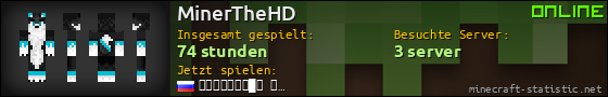 Benutzerleisten 560x90 für MinerTheHD