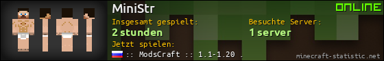 Benutzerleisten 560x90 für MiniStr