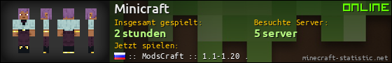 Benutzerleisten 560x90 für Minicraft