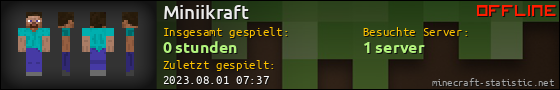 Benutzerleisten 560x90 für Miniikraft