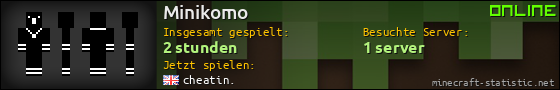 Benutzerleisten 560x90 für Minikomo