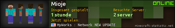 Benutzerleisten 560x90 für Mioje