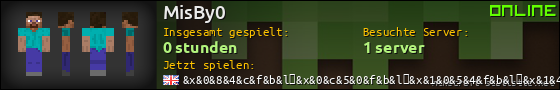 Benutzerleisten 560x90 für MisBy0
