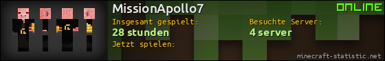 Benutzerleisten 560x90 für MissionApollo7