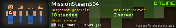 Benutzerleisten 560x90 für MissionSteam504