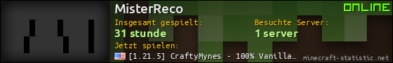 Benutzerleisten 560x90 für MisterReco