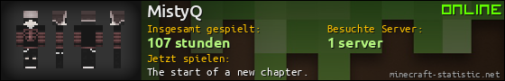 Benutzerleisten 560x90 für MistyQ