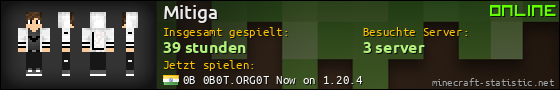 Benutzerleisten 560x90 für Mitiga