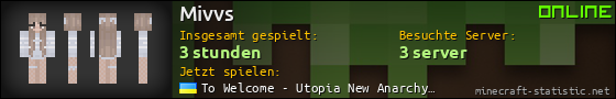 Benutzerleisten 560x90 für Mivvs