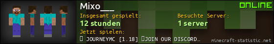 Benutzerleisten 560x90 für Mixo___