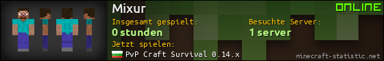 Benutzerleisten 560x90 für Mixur