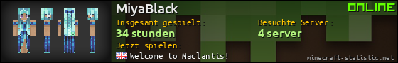 Benutzerleisten 560x90 für MiyaBlack