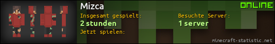 Benutzerleisten 560x90 für Mizca